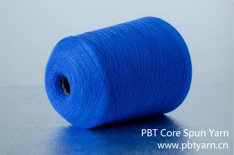 PBT core spun yarn